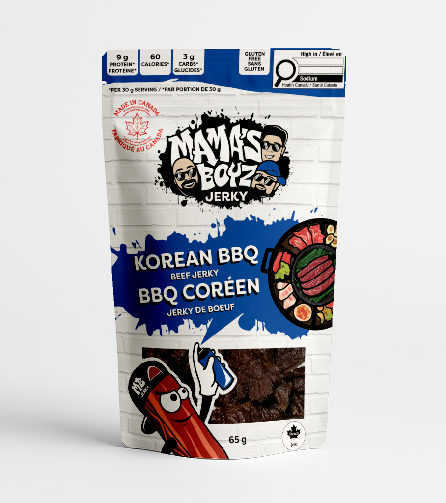 Mama's Boyz Jerky Korean BBQ Bag