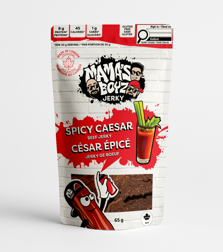Mama's Boyz Jerky Spicy Caesar Bag