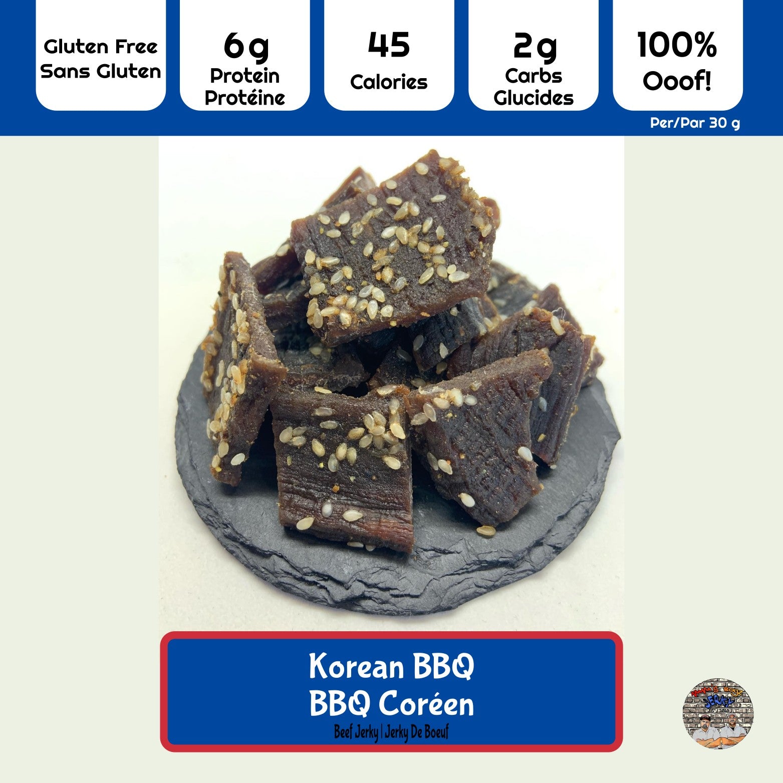 Korean bbq outlet beef jerky