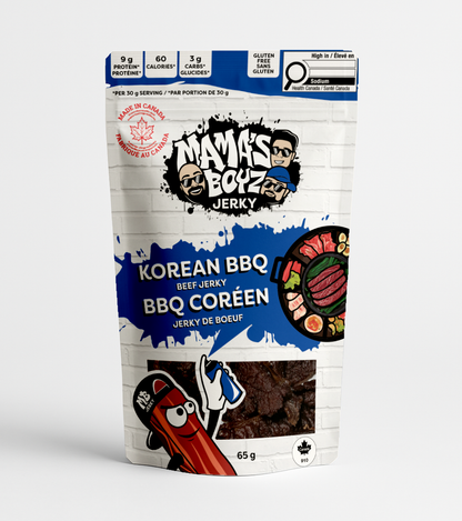 Mama's Boyz Jerky Korean BBQ Bag