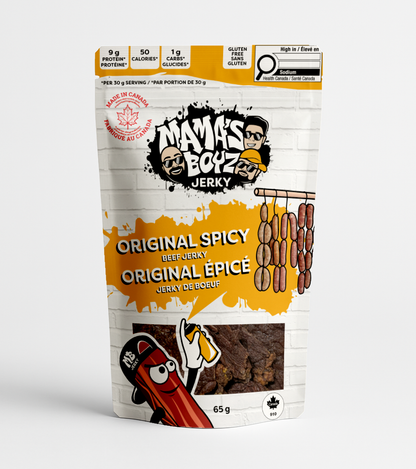 Mama's Boyz Jerky Original Spicy Bag