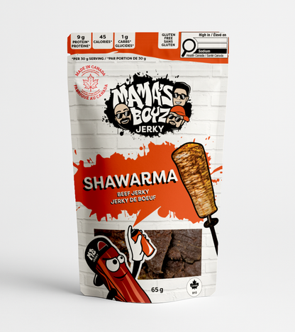 Mama's Boyz Jerky Shawarma Flavour Bag