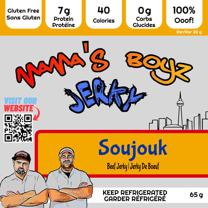 Mama's Boyz Jerky Soujouk Flavour