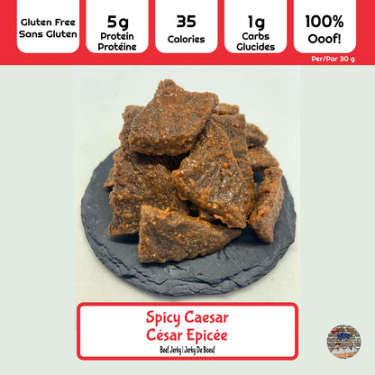 BEEF JERKY - SPICY CAESAR